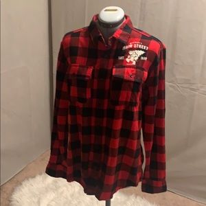 Disney flannel shirt